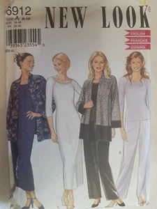 Jacket Dress Pants Simplicity Sewing New Look Pattern 6912 Size A 8 - 18 UC FF - Picture 1 of 5