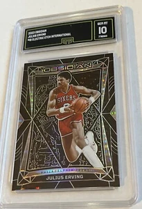 2023-24 Panini Obsidian - Electric Etch International #61 Julius Erving GMA 10 - Bild 1 von 1