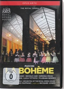 PUCCINI "LA BOHEME" - Michael Fabiano, Nicole Car, Antonio Pappano - NEW DVD - Picture 1 of 2