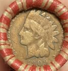 Wheat Penny Roll Older Cents Crimped Sealed W/ Key 1909 P/S Indian Head Cent #19