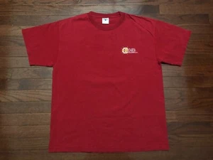 2002 DAVE MATTHEWS BAND CONCERT T SHIRT MENS LARGE RED YELLOW CONCERT TOUR e - Picture 1 of 6