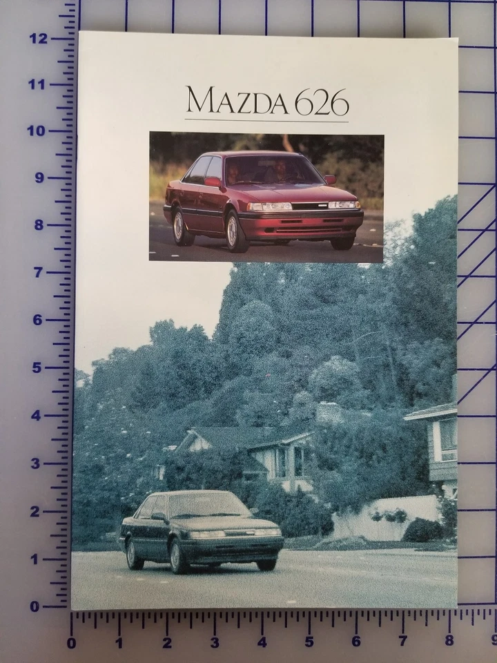 Mazda 626 1990 folleto original  Foto 1 de 1