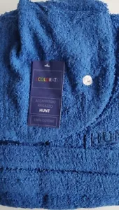 ACCAPPATOIO CON CAPPUCCIO UNISEX junio 100% cotone - Foto 1 di 5