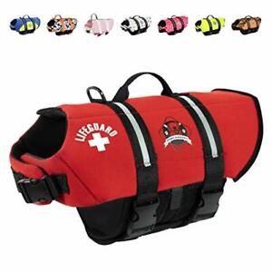 Paws Aboard Dog Life Jacket Neoprene Dog Life Vest for Swimming and Boating -...