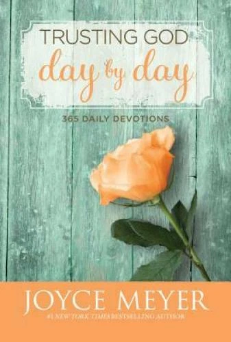 Trusting God Day by Day: 365 Daily Devotions - Hardcover By Meyer, Joyce - GOOD - Image 1 of 1