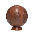 Brand new Vintage Leather football 12 panel with plinth