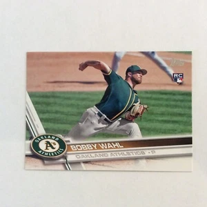 2017 Topps Update US294 Bobby Wahl RC Oakland Athletics - Bild 1 von 2