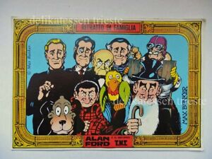 ALAN FORD TNT Max Bunker FUMETTO ADESIVO STICKER originale vintage