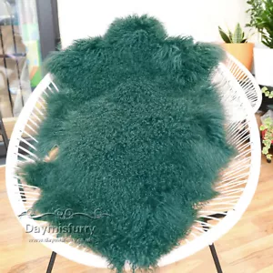 1 Pelt Mongolian Lambskin Rug, Sheepskin Rug (Single) - Picture 1 of 4
