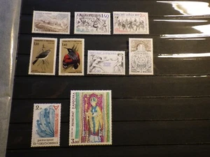 9x Timbres ANDORRE ANDORRA 1981 Annee COMPLETE Neuf ** Unused MNH ** - Foto 1 di 1