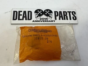 Harley Knucklehead Panhead NOS OEM 71811-26 botón interruptor carcasa - Imagen 1 de 2