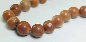 Vintage Angel Skin Coral Bead Necklace Jewelry 38 g - Picture 1 of 13