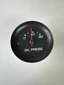 6464854 OEM 1977 Chevrolet Corvette 80 PSI Oil Pressure Gauge Tested - Picture 1 of 5