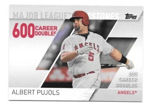 2017 Topps ALBERT PUJOLS Major League Milestones - LOS ANGELES ANGELS - #MLM-2 - Picture 1 of 1