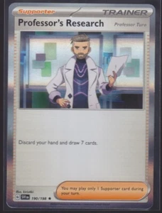Professor's Research 190/198 Holo Pokemon TCG Scarlet Violet Trading Card TCG - Picture 1 of 3