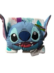 Stitch Throw Blanket Plus Plush Pillow, 40x50in - Picture 1 of 3