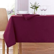 Forta Burgundy Tablecloths