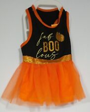 Pet Apparel Dog Dress  Halloween Costume  Small Fab Boo Lous Multi Size ( M)