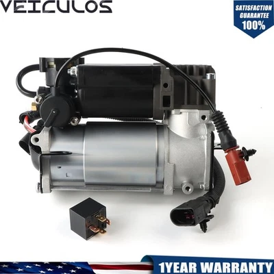 Air Suspension Compressor Pump For Audi A8 S8 Quattro 2002-2010 V6 & V8 Petrol - Imagem 1 de 4