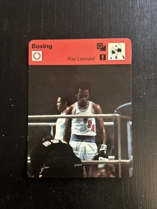 1978 SPORTSCASTER SUGAR RAY LEONARD RC USA Olympics MADE IN ITALY! - Picture 1 of 2