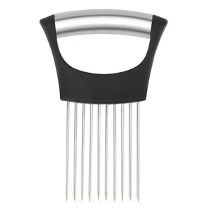Stainless Steel Vegetable Cutter Onion Slicer Holder Lemon Cutter for Slicing... - Picture 1 of 8