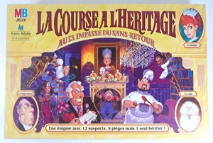 La Course à L'Héritage Jeu de Société MB 1996 Vintage Complet - Imagen 1 de 6