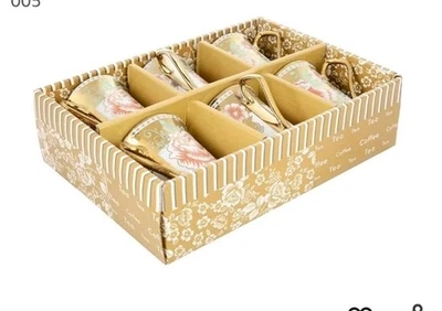  Taza de té Bone China, 150 ml, 6 piezas, TC Foto 1 de 4