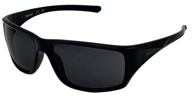 Gafas de sol Timberland para hombre rectangulares de plástico negro, lente de humo TB7152. 1A Foto 1 de 4