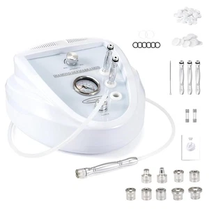 Diamond Microdermabrasion Machine, Salon-Grade, Facial Peel Vacuum Cleanse - Picture 1 of 8