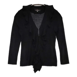 L'EQUIPE YOSHIE INABA cotton cardigan black 5-0820M∞ - Picture 1 of 7