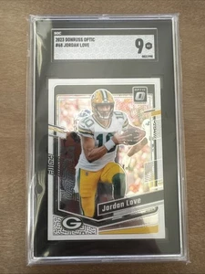 2023 Donruss Optic #68 Jordan Love Green Bay Packers SGC 10 GEM MINT - Picture 1 of 2