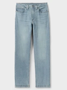 Duluth NWT Ballroom Double Flex Jeans Mens 38x30 Relaxed Fit Denim Pants Light - Picture 1 of 4