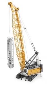 NZG 1046 LIEBHERR HS 8130.1 Crawler Crane Wall Grab & Dragline 1:50 New - Picture 1 of 6