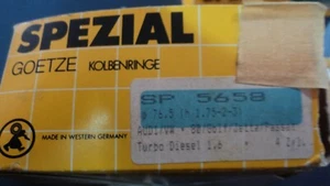 SERIE FASCE ELASTICHE GOETZE SP 5658 AUDI/VW GOLFD /80D/PASSATD/JETTATD DIA 76,5 - Imagen 1 de 1