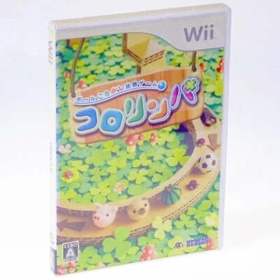 KORORINPA Nintendo Wii Japan Import HUDSON Action Puzzle NTSC-J Boxed Complete - Image 1 of 2
