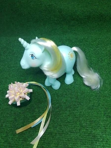My little Pony Vintage G1 U&P I: Sunbeam + 4 ribbons 1983 (HK) - Bild 1 von 16