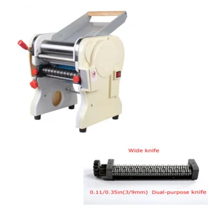 110V Electric Pasta Press Noodle Maker Machine Dual Wide 3mm/ 9mm wide knife - Picture 1 of 4
