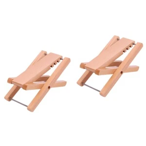 Klappbares Gitarrenpedal Holz Fußhocker Gitarrenteile Gitarrenhocker Fußstütze - Bild 1 von 12