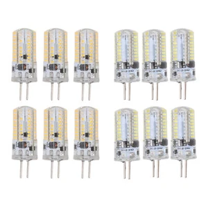 6Pcs GY6.35 Bi-Pin LED Lights AC 12V Light Bulb 5W 72LED Beads Lamp Replacement - Picture 1 of 18