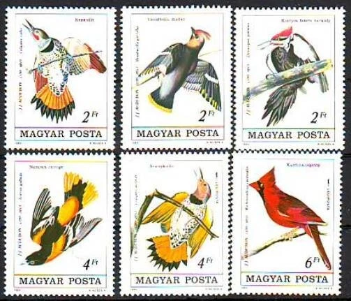HUNGARY - 1985. Birth Bicentenary of J. Audubon - MNH - Image 1 of 1