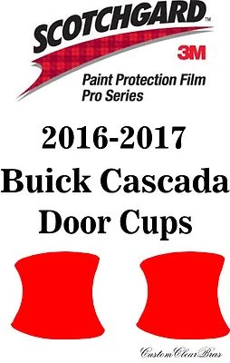 3M Scotchgard Paint Protection Film Pro Series Clear Bra 2016 2017 Buick Cascada - Image 1 of 3