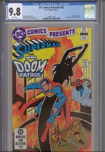 DC Comics präsentiert #56 CGC 9.8 1983 DC Comics Neu Doom Patrol 1. App Ambushbug - Bild 1 von 2