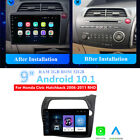 For 06-11 Honda Civic Hatchback RHD Built-in Carplay Android Auto Head Unit GPS