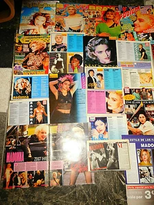 MADONNA 1113 TEILE/PARTS 3,7 KILO CLIPPINGS LOT 1021 - Picture 1 of 5