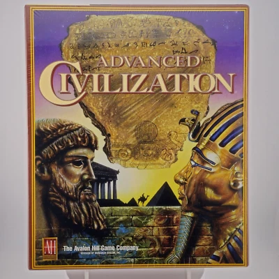 Avalon Hill's Advanced Civilization, 1996, Big Box, New & Sealed - Image 1 of 4