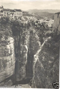 ANTIGUA POSTAL RONDA RIO EL TAJO DE RONDA MALAGA ANDALUCIA POSTCARD      CC00140 - Picture 1 of 1