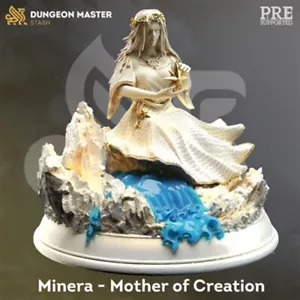 Dungeon Master Goddess of Creation Miniatures Dungeons & Dragons War Games RPG - Picture 1 of 1