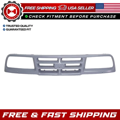 New Radiator Grille For 1996-1998 Geo Tracker Chevrolet Tracker GM1200379 - Image 1 of 4