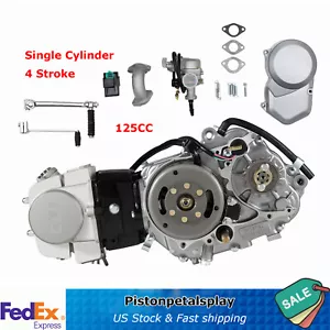 Motor de arranque 125 CC 4 tiempos motocicleta moto cross motor para HONDA 4 velocidades - Imagen 1 de 24
