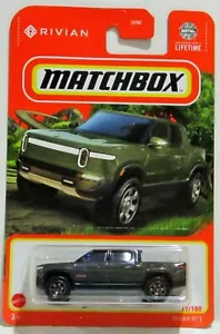 Matchbox 2024 basic series rivian r1t green # 17 / 100 - Picture 1 of 4